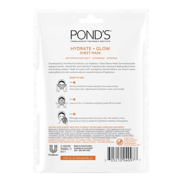 Ponds-Sheet-Mask-Hydrate-Glow-1